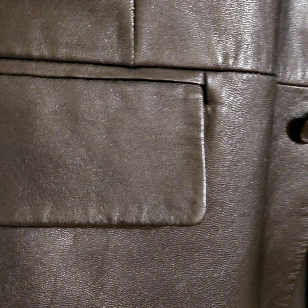 Vintage Black Leather Jacket